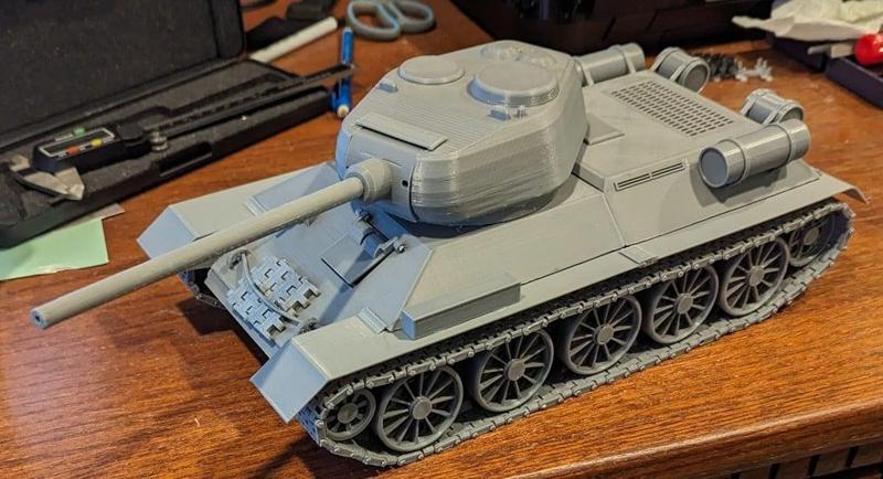 Another T34 Tank - 1/20 scale