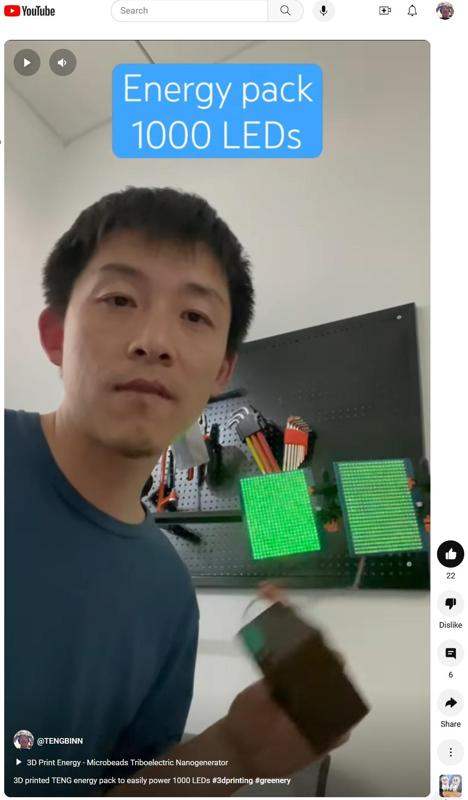 MicroBeads Energy Pack: only platics generator (NOT EMG)