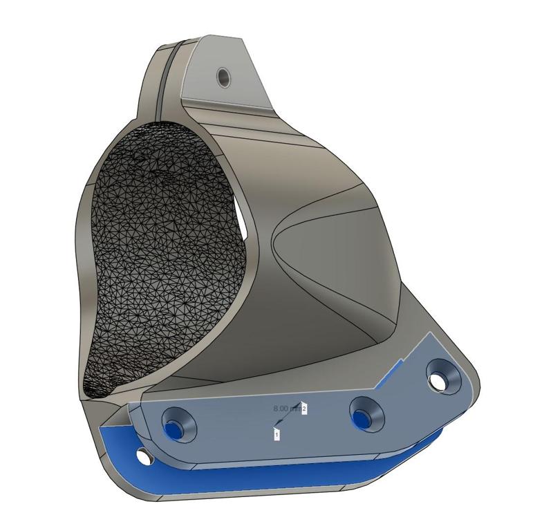 v2.0 Table Tennis paddle quest 3 controller adapter - 8mm