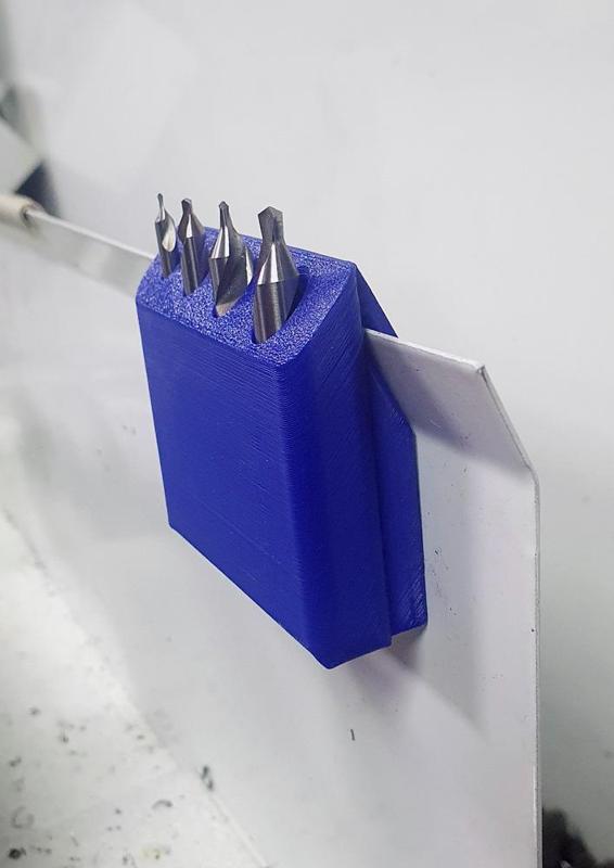 Mini Lathe Centre Drill Storage Holder