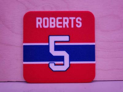 NHL Coaster - Gary Roberts