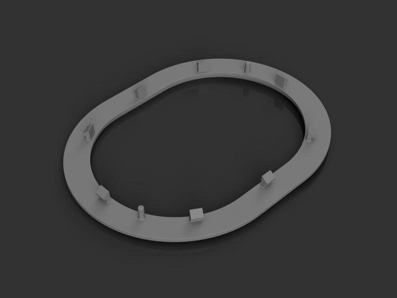 Razer Blackshark v2 earpad frame replacement