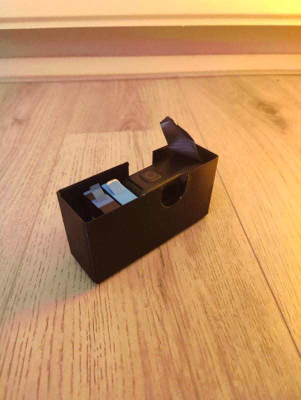 Gridfinity - Gopro 9-10-11 holder 3x1(x9)