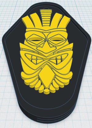 Tiki Keytag 90