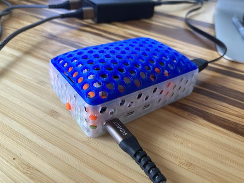 HexCase DomeTop for RPi 5 and Noctua 40x10mm PWM Fan