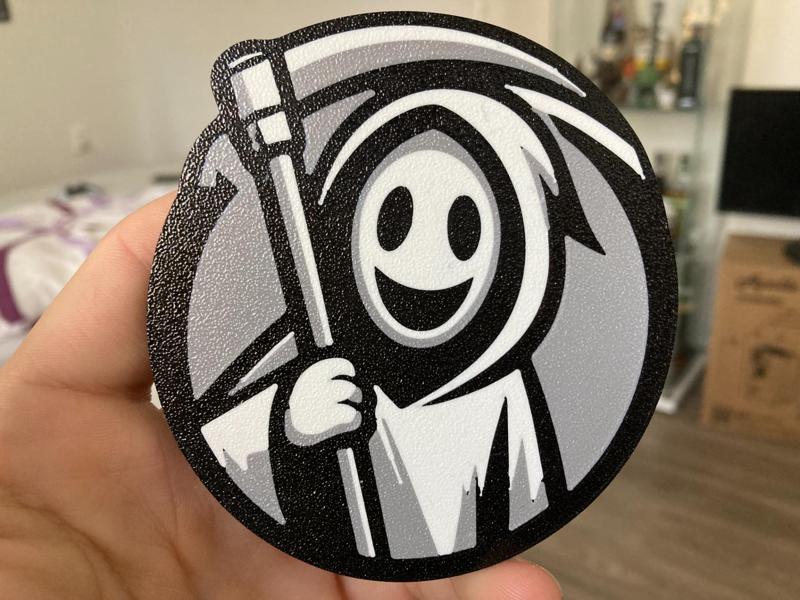 Happy Grim reaper 