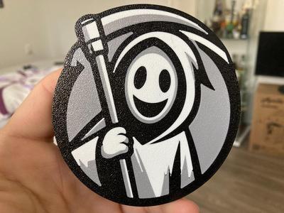 Happy Grim reaper 