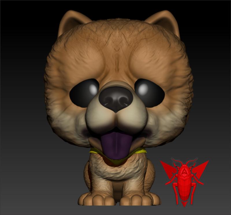 FUNKO POP PET / Chow Chow Funko Pop / Doggy Chow Chow