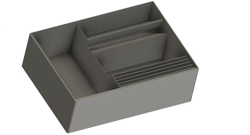 Tesla Model X Tray Organizer (Remix)