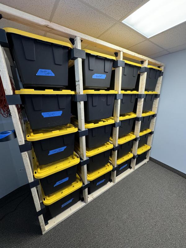 Decorative Cover For Storage Rack