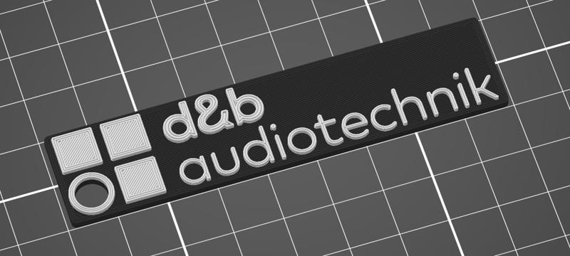 d&b audiotechnik keychain