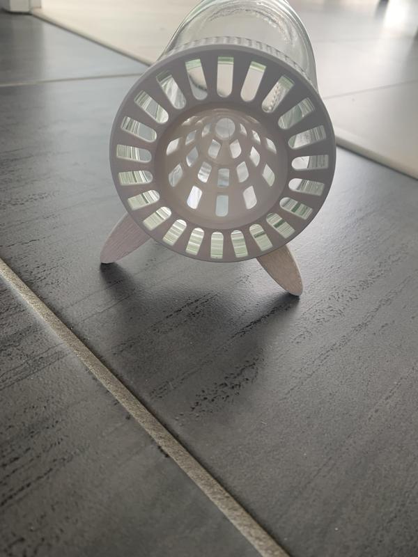 Piège à Frelons à visser Nutella avec pieds