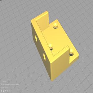 Wandaufnahme für 60x30 Dachlatten