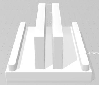 Vertical laptop stand