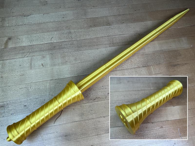 Square Blade Magic Sword Print-in-Place