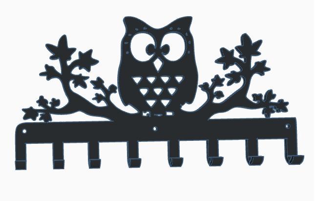 owl key holder