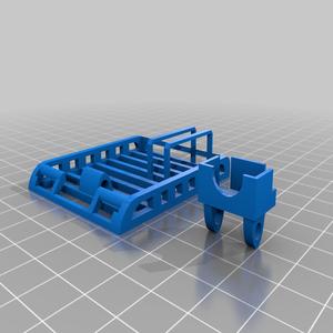TX06 camera mount and battery housing roof rack
