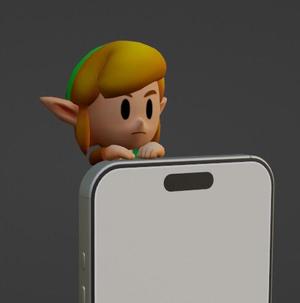 Link (links awakening) hipper sonny angel style