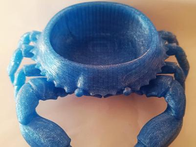 Crab-shaped pocket bowl