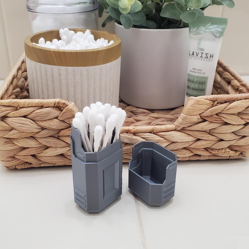 Lil-Case: Rugged Q-Tip Travel Case