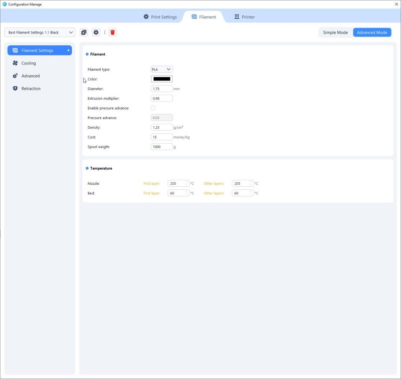 Anycubic Slicer Config Kobra 2