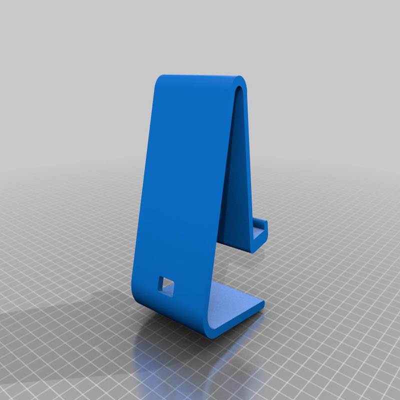 Phone Stand With Option For Charging without blocking microphone