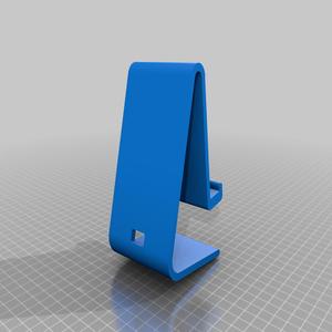 Phone Stand With Option For Charging without blocking microphone