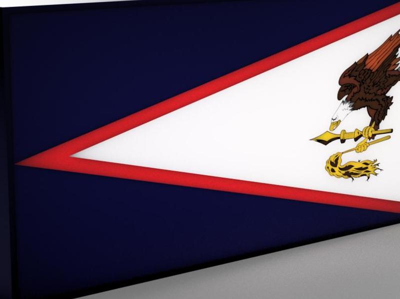 World Flags - American Samoa LED Lamp