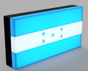 World Flags - Honduras LED Lamp
