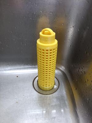 Drain strainer with plug
