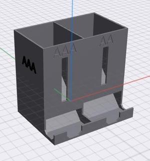 distributeur de pile AA \ AAA