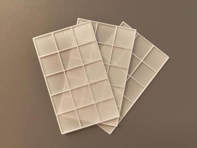 Small paint mixing palette - less than 5g! (V2)
