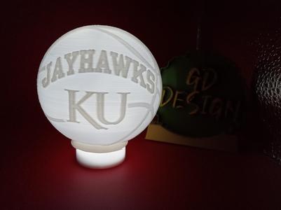 Kansas Jayhawks Basketball Light