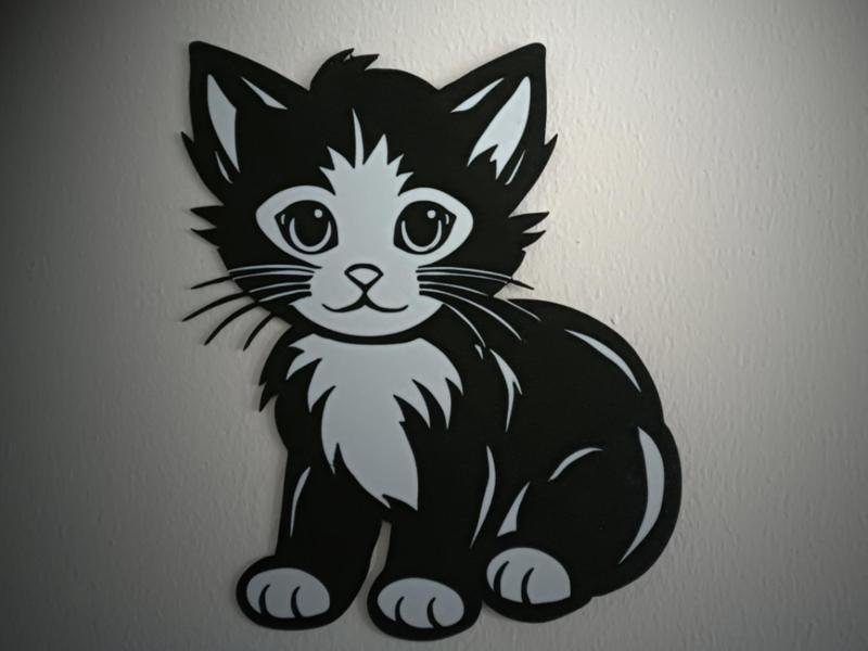 Sweet little cat Wall decoration