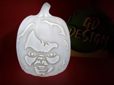 Chucky Ver 3 3D Halloween Pumpkin Lights