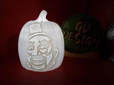 House of 1000 Corpses Captain Spaulding 3D Halloween Pumpkin Lights