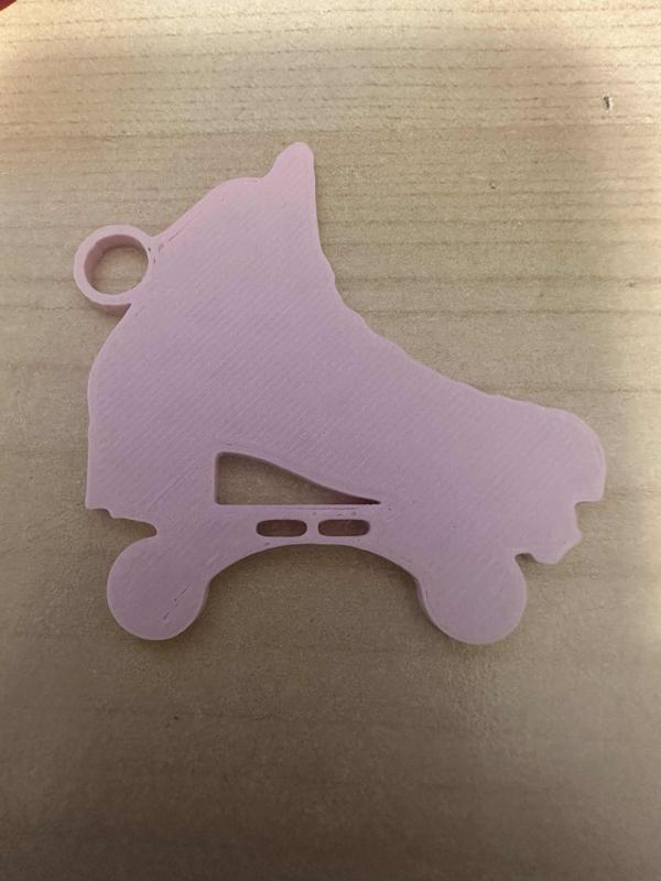 Roller Skate key chain