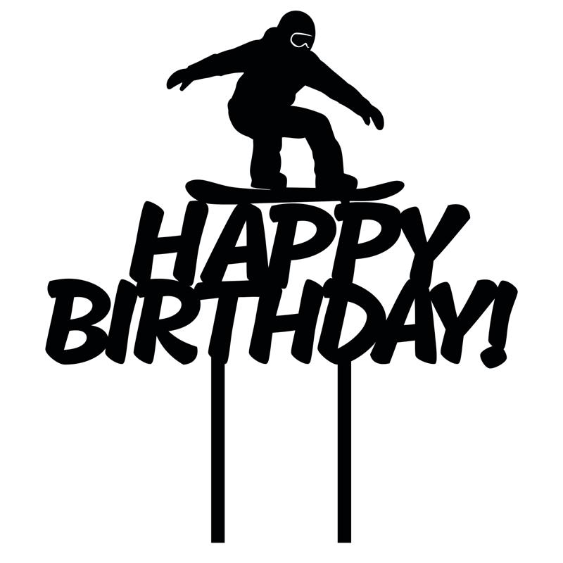 TOPPER CAKE snowboard snowboardING