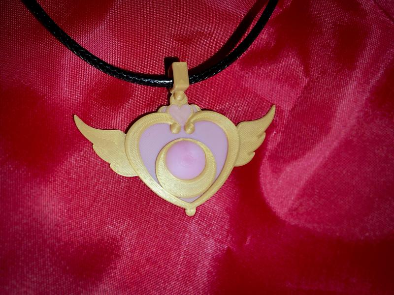 Sailor Moon Crisis Moon Inspired Pendant