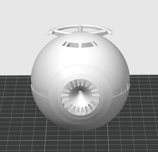 Raumschif aus ,,The Hitchhikers guide to the Galaxy"