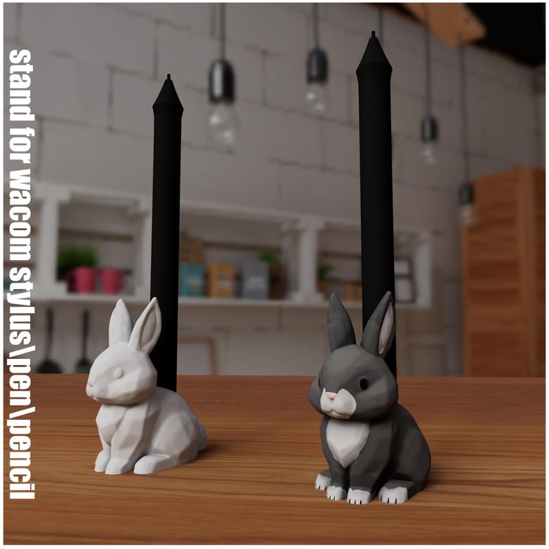 Rabbit – Pen/Stylus Holder