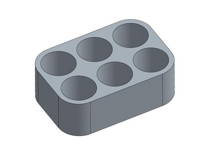 Bottle/Can Holder for 6 drinks
