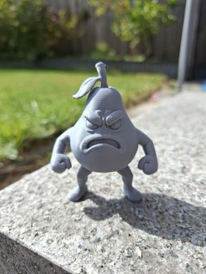 Grumpy Pear with Attitude