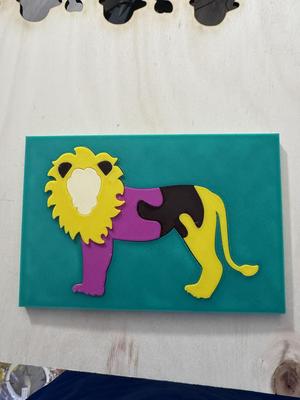 Puzzle Lion for Kids
