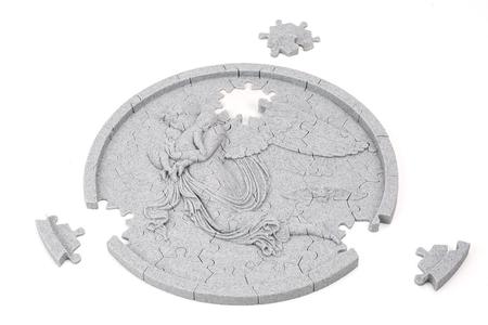 3D Jigsaw Puzzle - relief sculpture