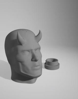 DareDevil Spiderman Kitchen SaltPepper Bottle