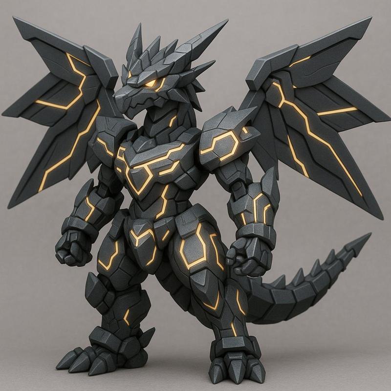 Anime Mecha Dragon