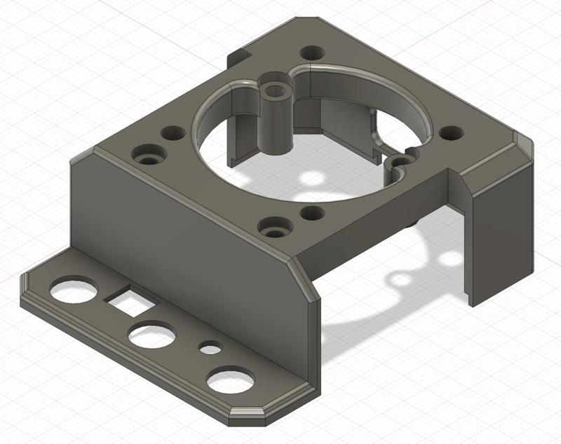 HobbyWing Max6 G2 40mm Fan Shroud
