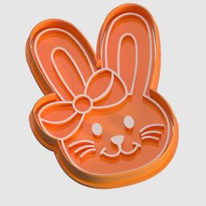 easter bunny cookie cutter