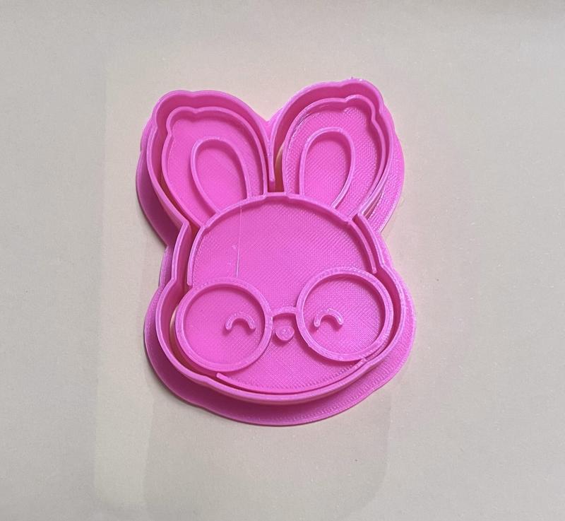 Cookie Cutter Easter Kit / Stamp (Rabbits)